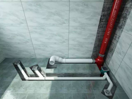 衛生間主下水管道漏水,防水維修如何處理